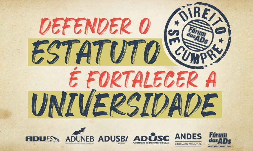 Paralisação: Professores da UNEB farão protesto em resposta aos quase dez meses sem negociação com o governo estadual