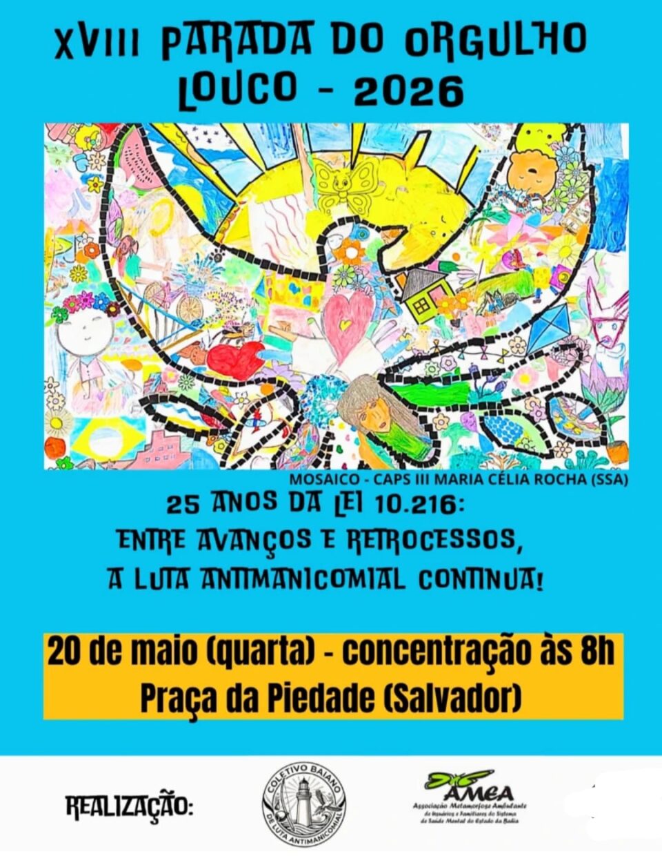 Parada do Orgulho Louco 2026