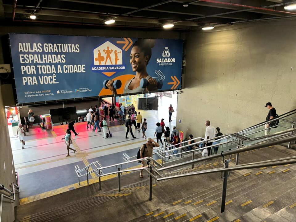 obras na Estação da Lapa